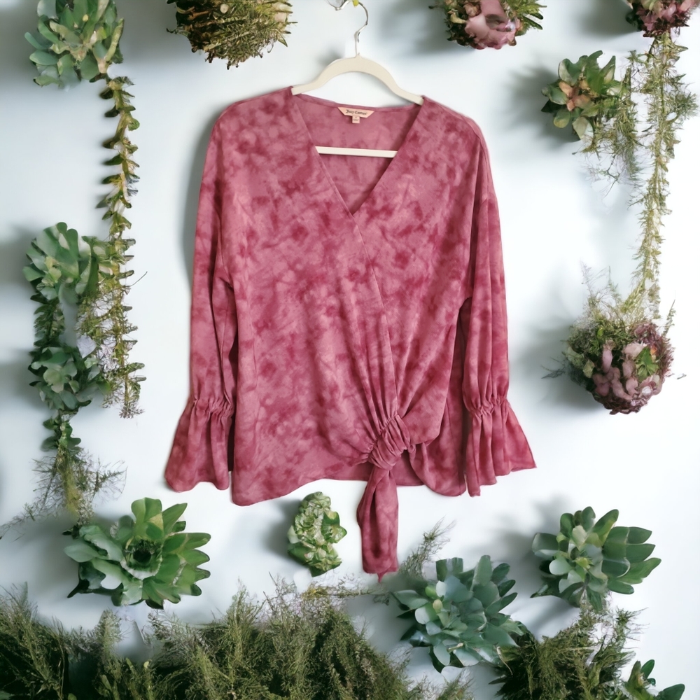 Juicy Couture Tie Dye Women's Blouse.